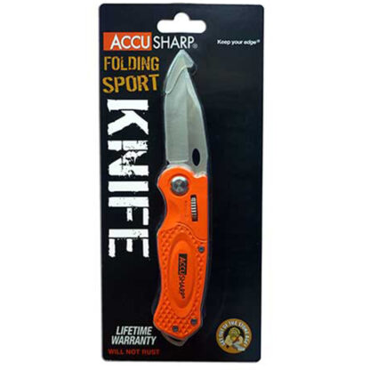 AccuSharp Orange Sport Knife box