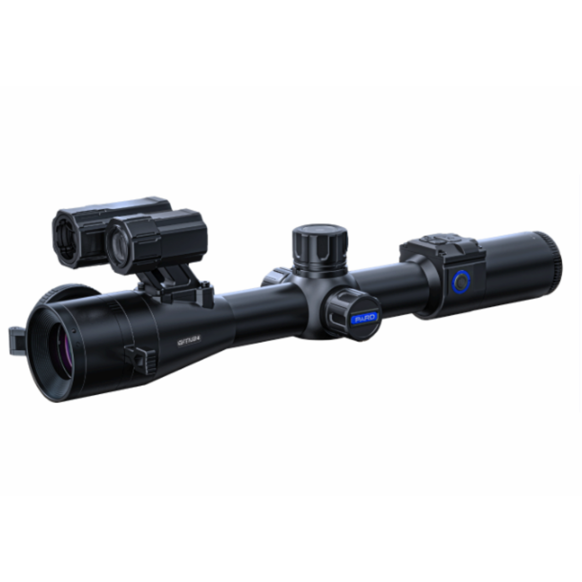 pard-night-stalker-4k-lrf-digital-kikkertsigte-2 PARD Night Stalker 4k LRF digitalt kikkertsigte set skråt fra siden